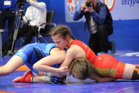 Вольная борьба девушки