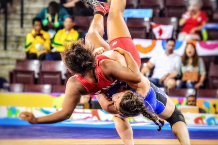 Анжелика Ветошкина Вольная борьба