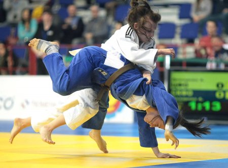 Эстетика дзюдо девочки