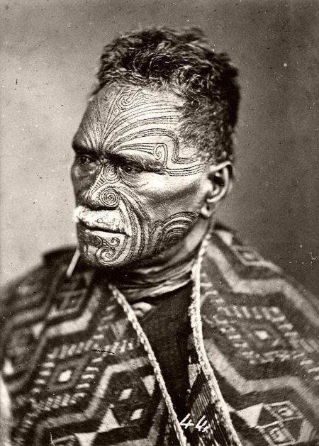 Моко Маори вожди