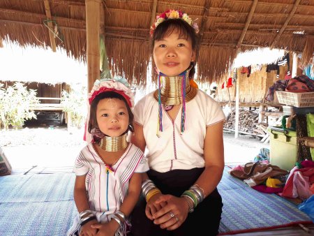 Племя Каренов в Тайланде