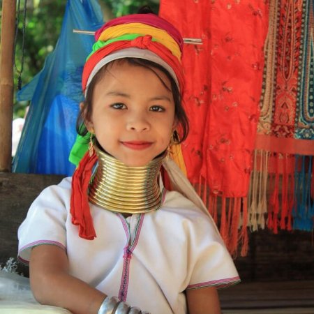 Племя Падаунг в Тайланде