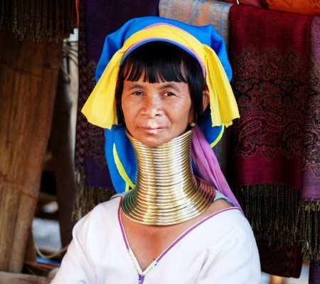 Племя Каренов в Тайланде