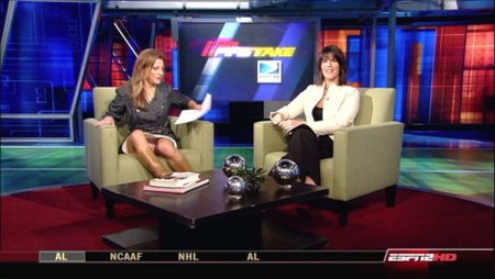 Засветилась на телевидении ведущая