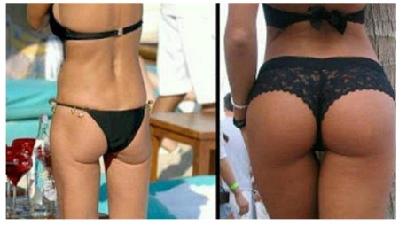 Плоские ягодицы накаченные