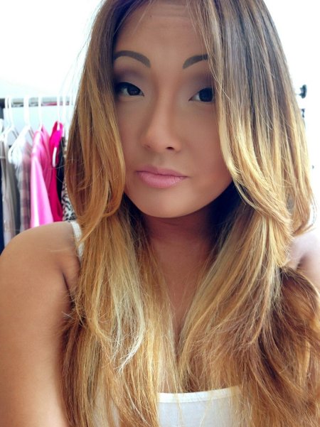 Окрашивание волос для азиаток