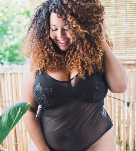 Габби Грег модель плюс сайз