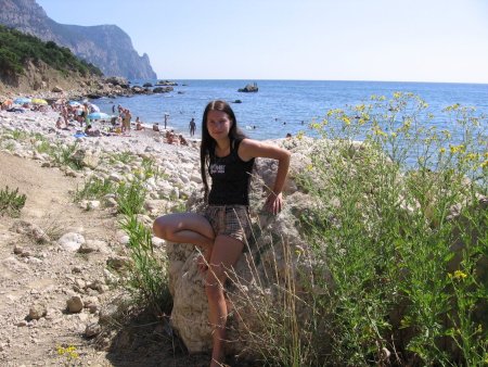 Пляж Крым девушки