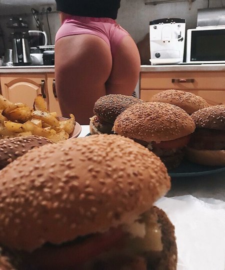 Красивые женские булочки