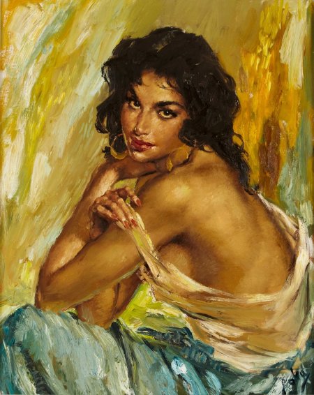 Картины художник Charles roka.