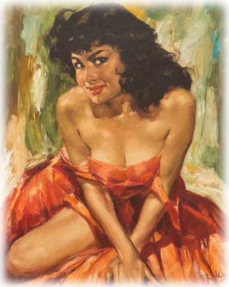 Художник Карл рока (Charles roka)