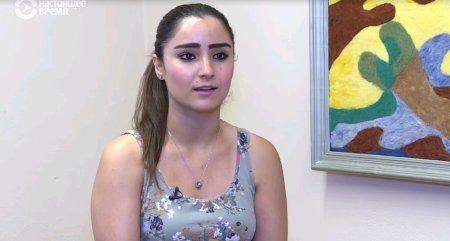 Афганские студентки на улицах Москвы