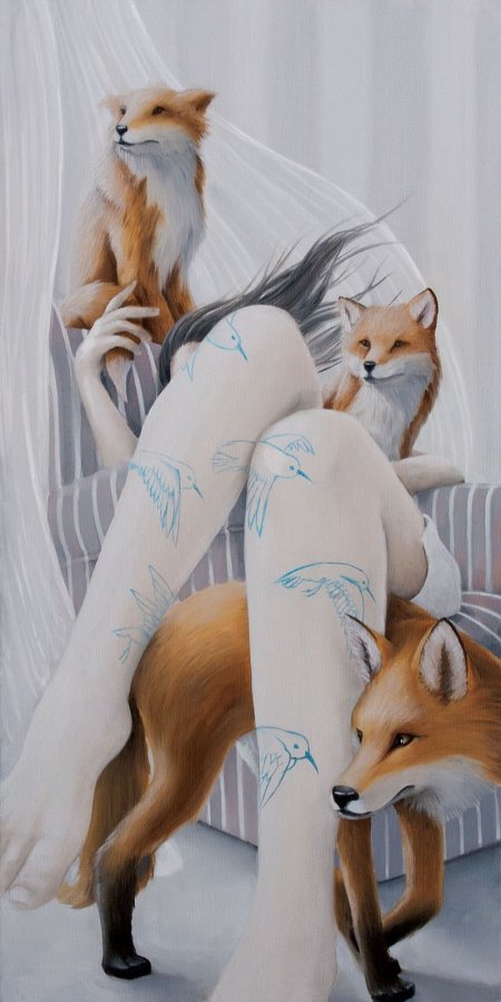 Девушка и Лис