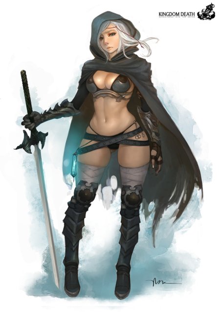 Девушка в рыцарских доспехах