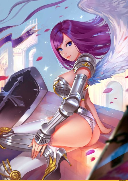 Аниме девушки в доспехах