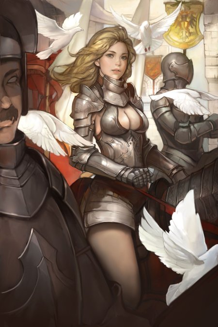 Рыцарь и дама