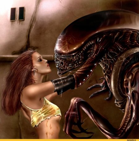 Чужой лицехват оплодотворение