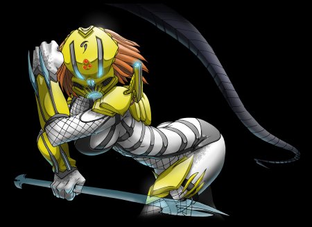 Хищник Яутжа самка аниме