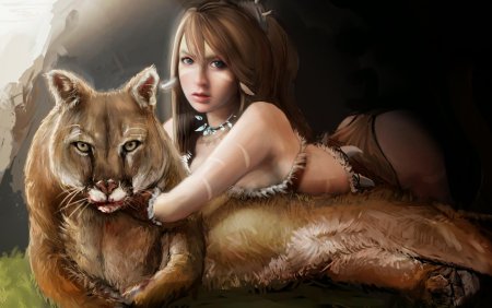 Девушка и зверь
