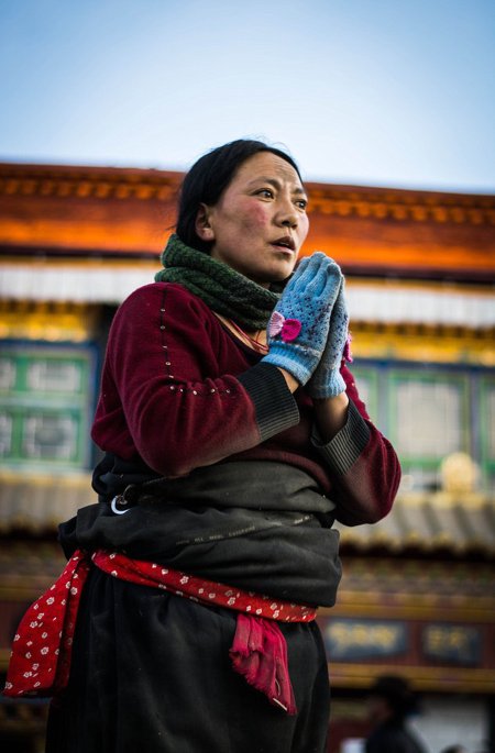 Тибетские девушки