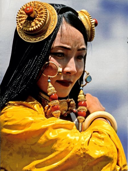 Тибетский головной убор