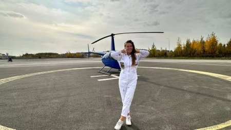 Фотосессия с вертолетом