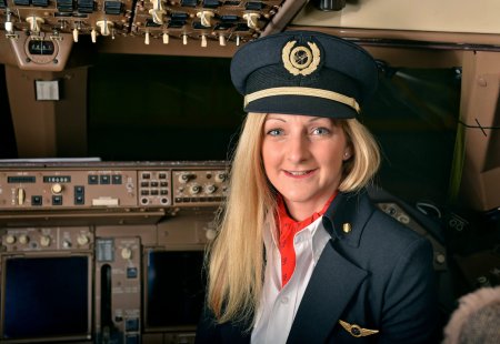 Женщины пилоты гражданской авиации в России