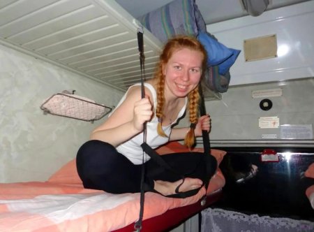 Девушки в плацкарте