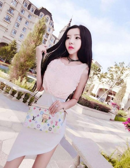 Китайская блогерша 20 кг