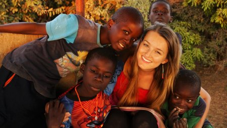 Замбия девушки