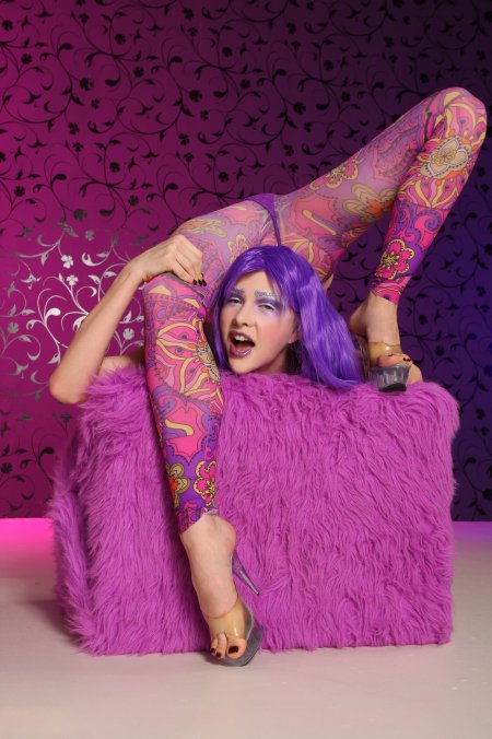 Шкурка фиолетовая