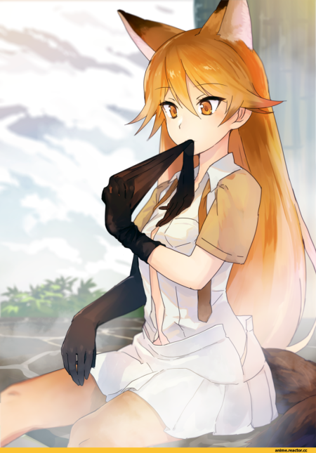 Кицунэ девочка Лисичка