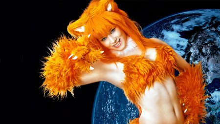 Косплеер Алиса лиса