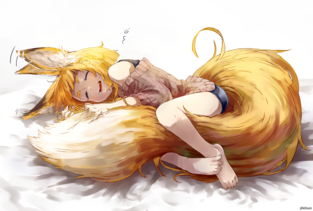 Кицунэ девочка Лисичка