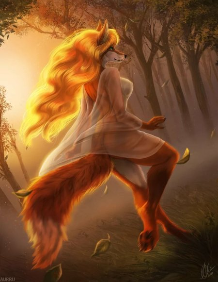 Лиса Антро девушка