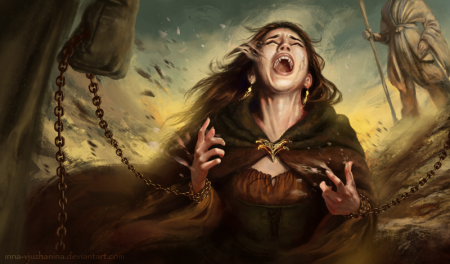 Фэнтези пленница