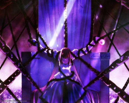 Девочка в цепях аниме