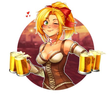 RONINDUDE эльфийка Лин