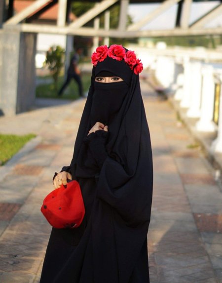 Мусульманка никаб паранджа