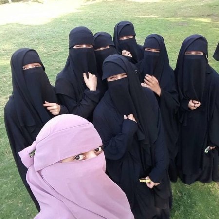 Мусульманка никаб паранджа