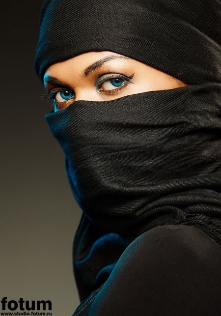 Турчанки никаб Турция