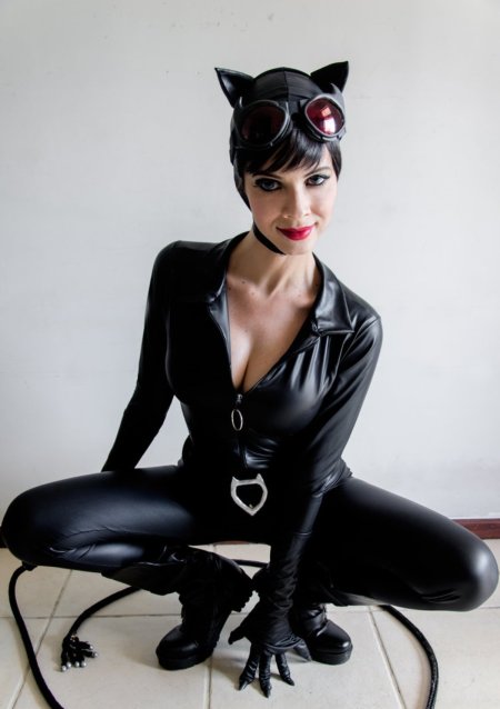 Cosplay Catwoman кошка