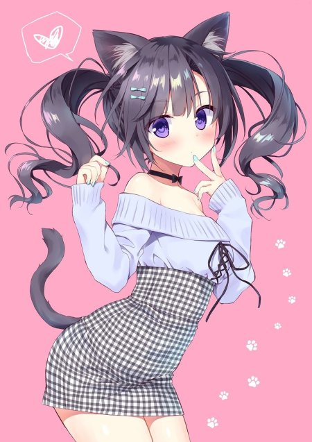 Неко тян арт