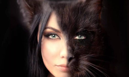 Девушка пантера