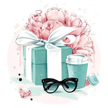 Подарочная коробка с косметикой