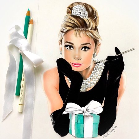 Одри Хепберн завтрак у Тиффани