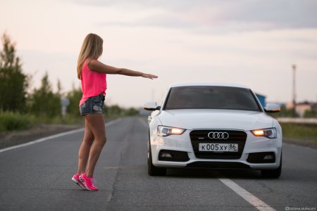 Ауди и девушки