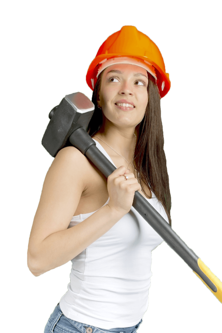 Девочка Строитель