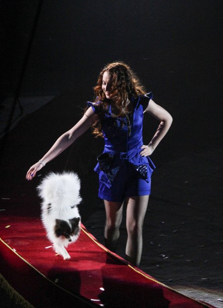 Девочка в цирке