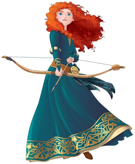 Диснеевская принцесса Мерида